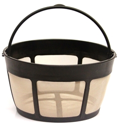 Basket Shaped Coffee Filter, 10-12 Cups,  screen bottom